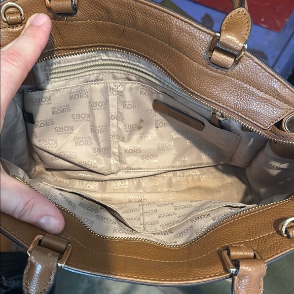 MICHAEL Michael Kors Brown Satchel with Top Handles - Picture 6 of 7